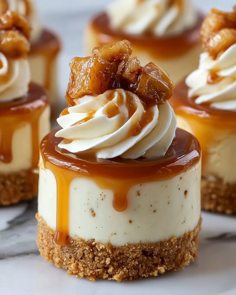 Caramel Apple Cheesecake Cups Recipe