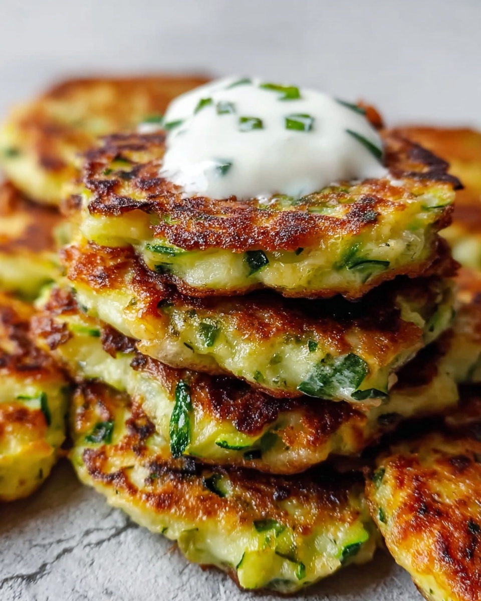 Zucchini Fritters: Crispy, Tender, and Delicious Recipe - Recipe Image