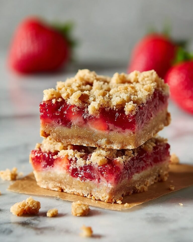 Strawberry Rhubarb Bars Recipe