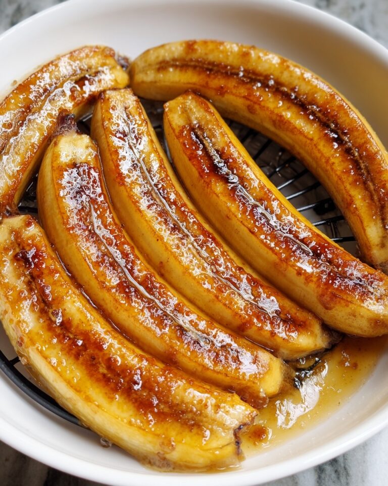 Air Fryer Caramelized Bananas Recipe