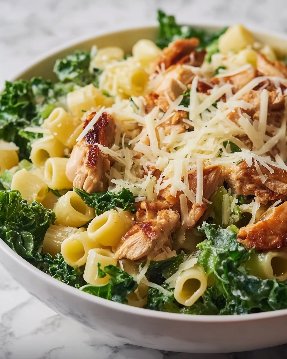 Caesar Pasta Salad Recipe - Recipe Image