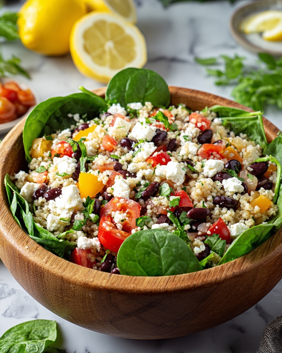 Mediterranean Quinoa Salad with Feta Recipe - Recipe Image