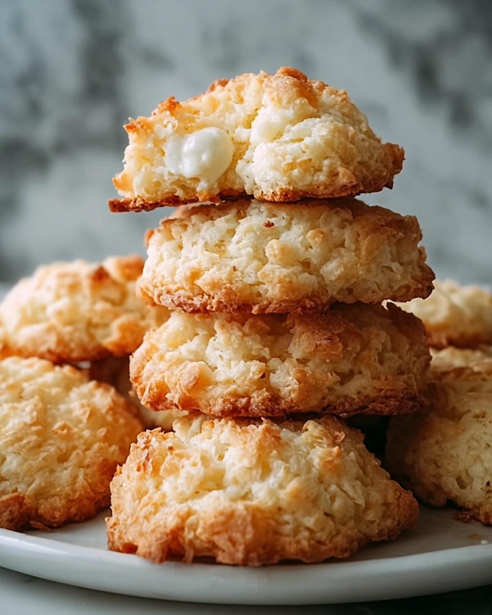 Coconut Cream Cheese Cookies Recipe - Recipe Image