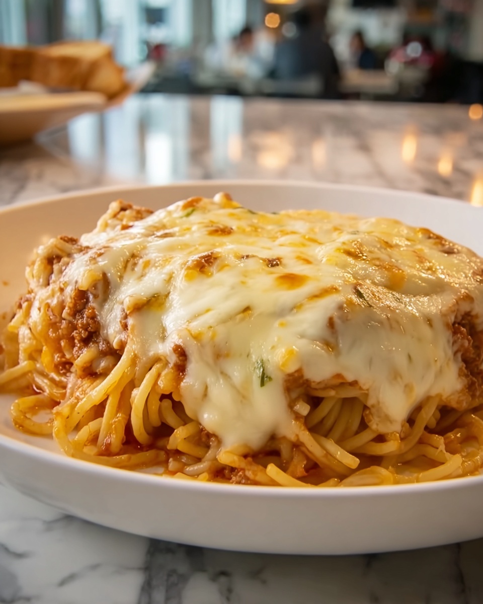 Italian-Style Spaghetti Bake Recipe - Recipe Image