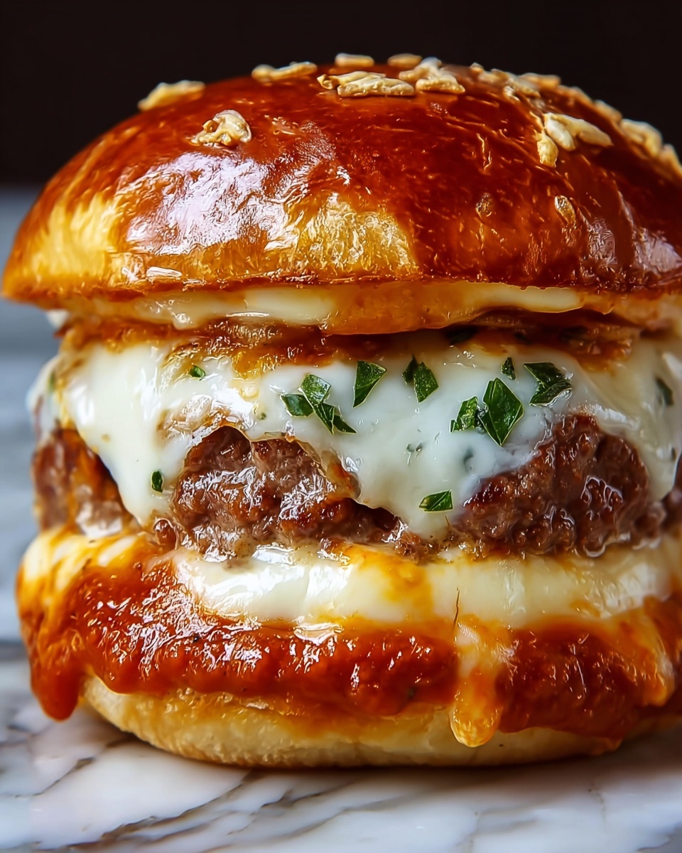 Lasagna Burger Recipe - Recipe Image