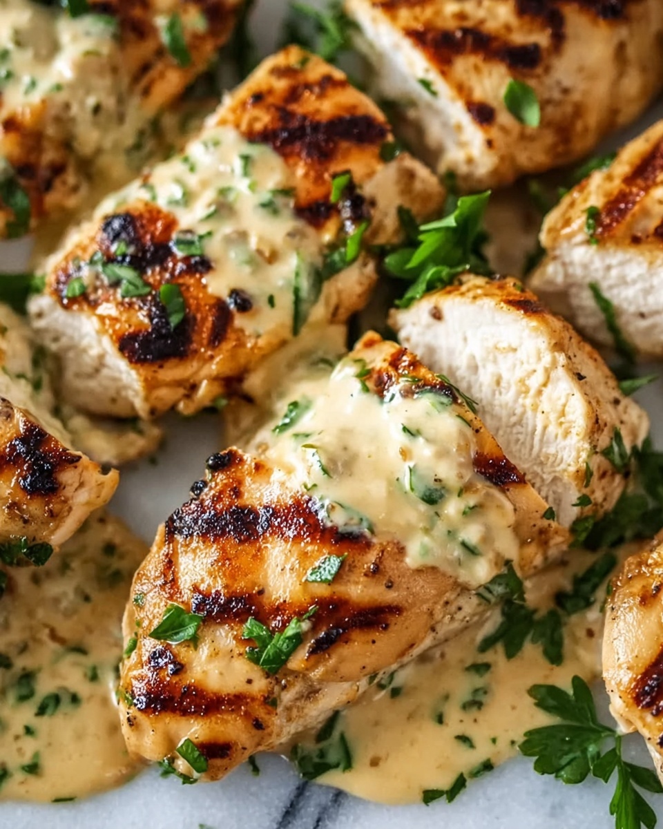 Savory Chicken Wraps with Garlic Cream Sauce Recipe - Recipe Image