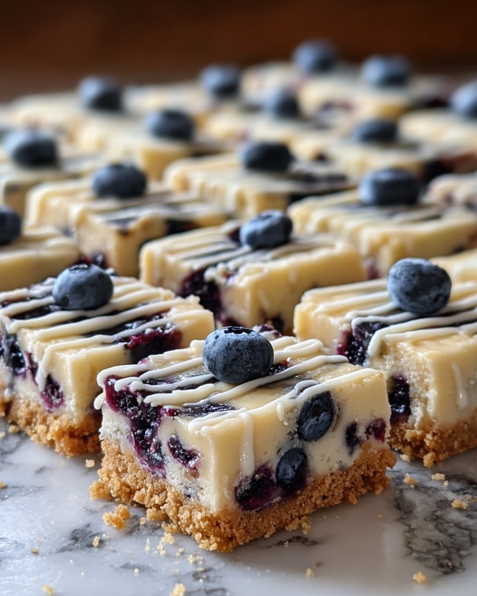 Lemon Blueberry Shortbread Bars Recipe - Recipe Image