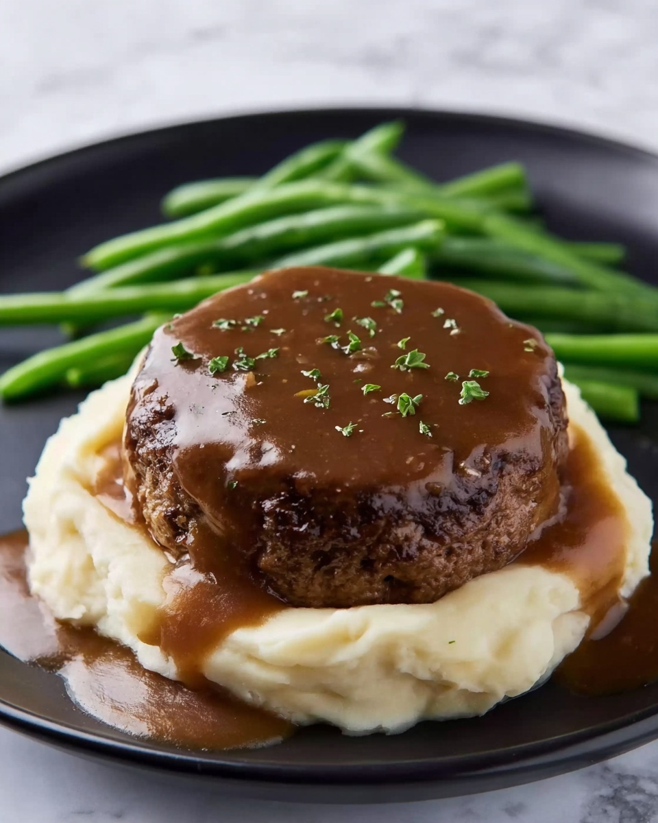 Simple Salisbury Steak Recipe - Recipe Image