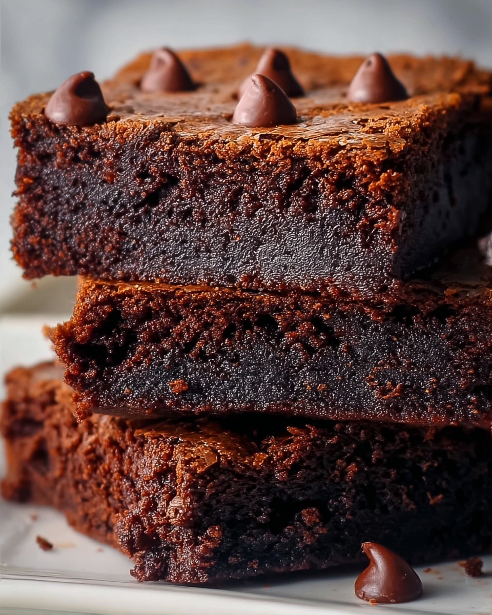 Zero-Sugar Greek Yogurt Brownies: Healthy Treat Recipe - Recipe Image