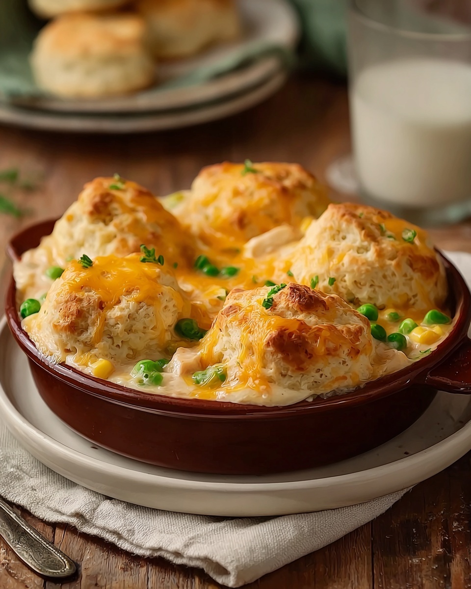 Chicken Cobbler with Red Lobster Biscuit Mix Recipe - Recipe Image