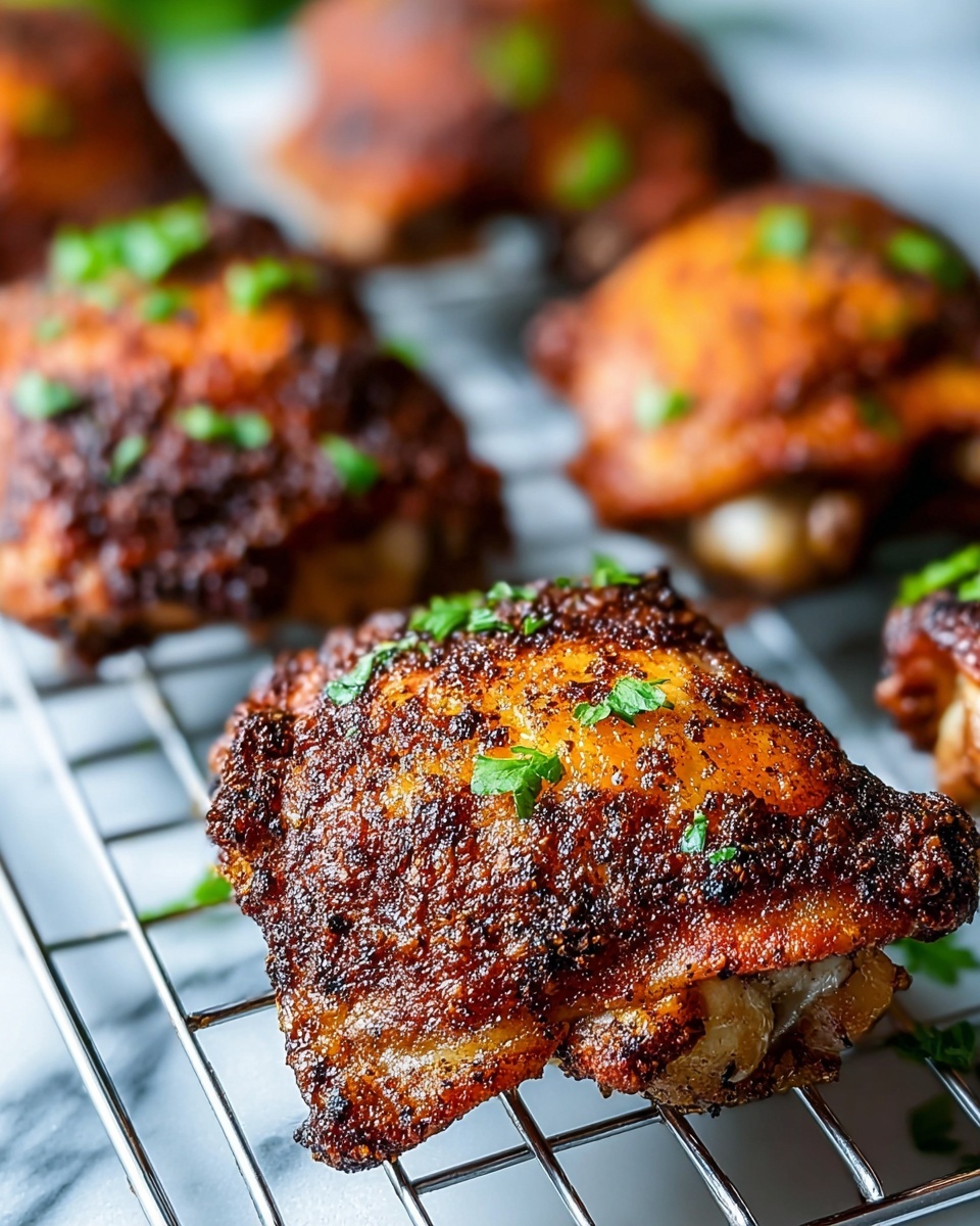 Air Fryer Chicken Thighs Recipe - Recipe Image