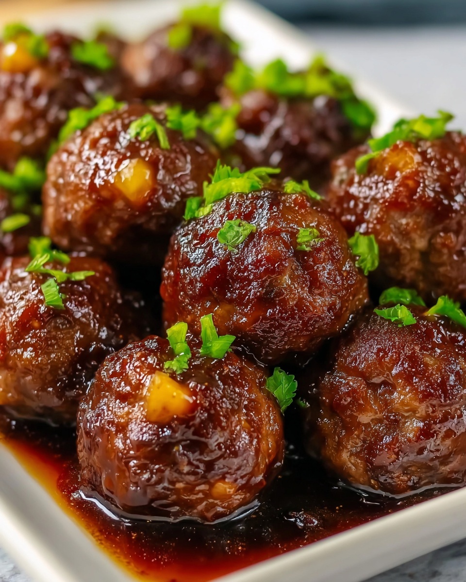 Hawaiian Meatballs Recipe - Recipe Image
