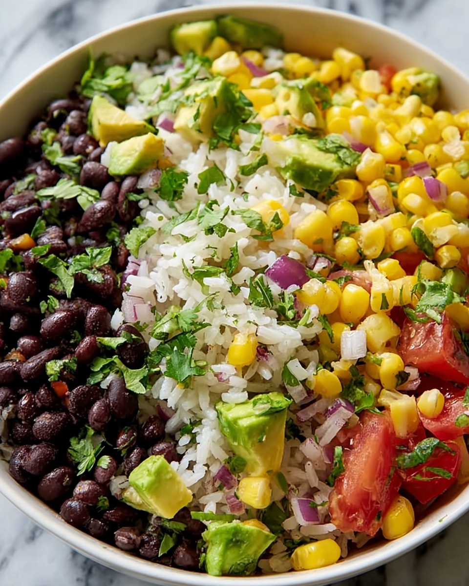 Black Bean Corn Avocado Salad Recipe - Recipe Image