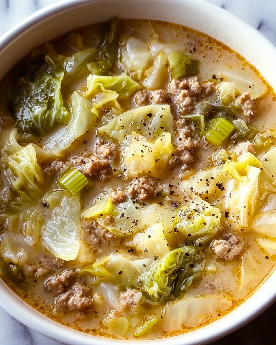 Cabbage Soup with Ground Beef Recipe - Recipe Image