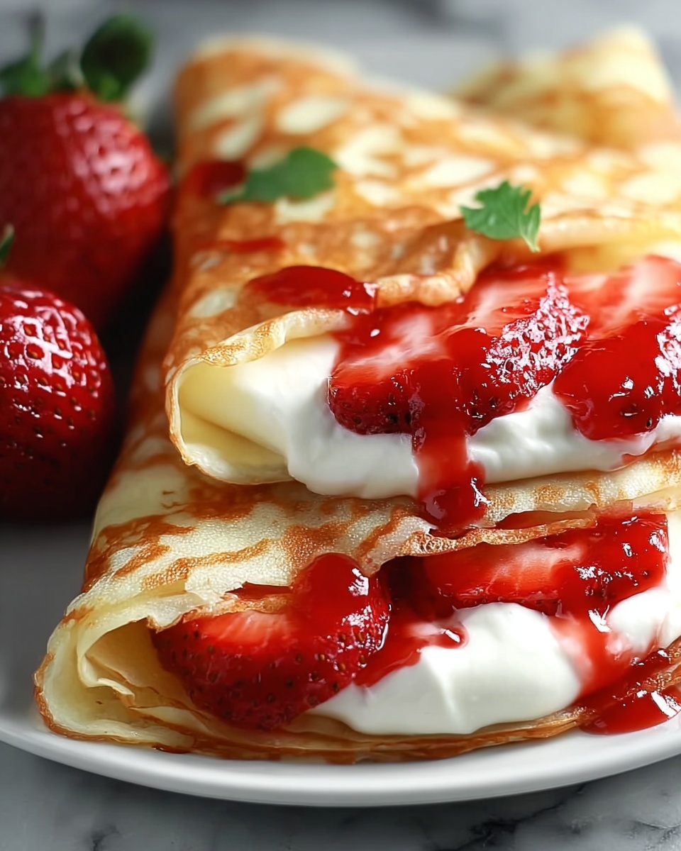 Strawberry Cheesecake Chimichangas Recipe - Recipe Image