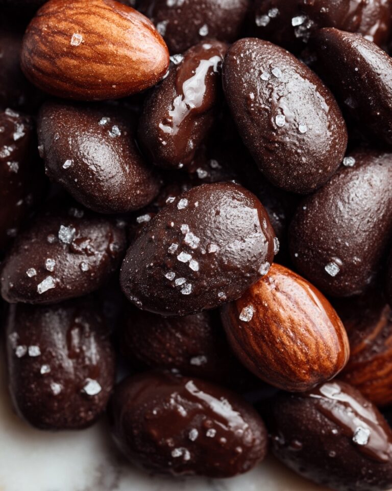 Dark Chocolate Sea Salt Almonds Delight Recipe