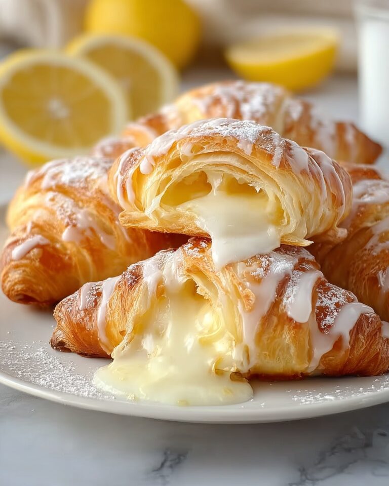 Lemon Cheesecake Crescent Rolls Recipe