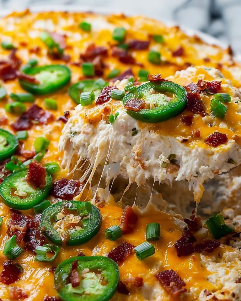 Jalapeño Popper Dip with Ground Beef Recipe