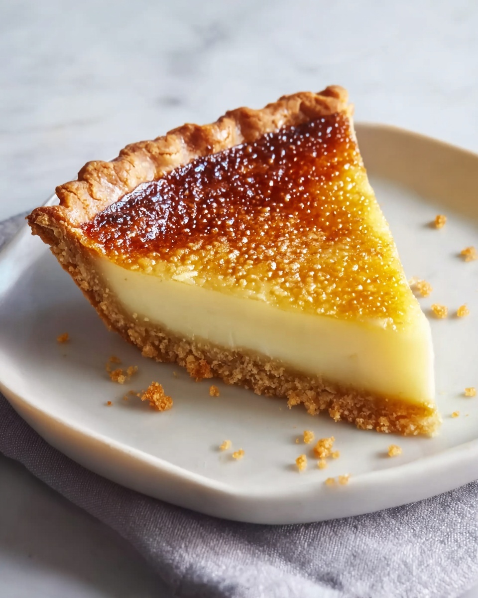 Creme Brulee Pie Recipe - Recipe Image