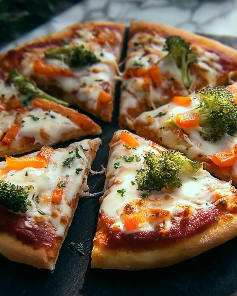 Veggie Ranch Crescents Pizza Recipe