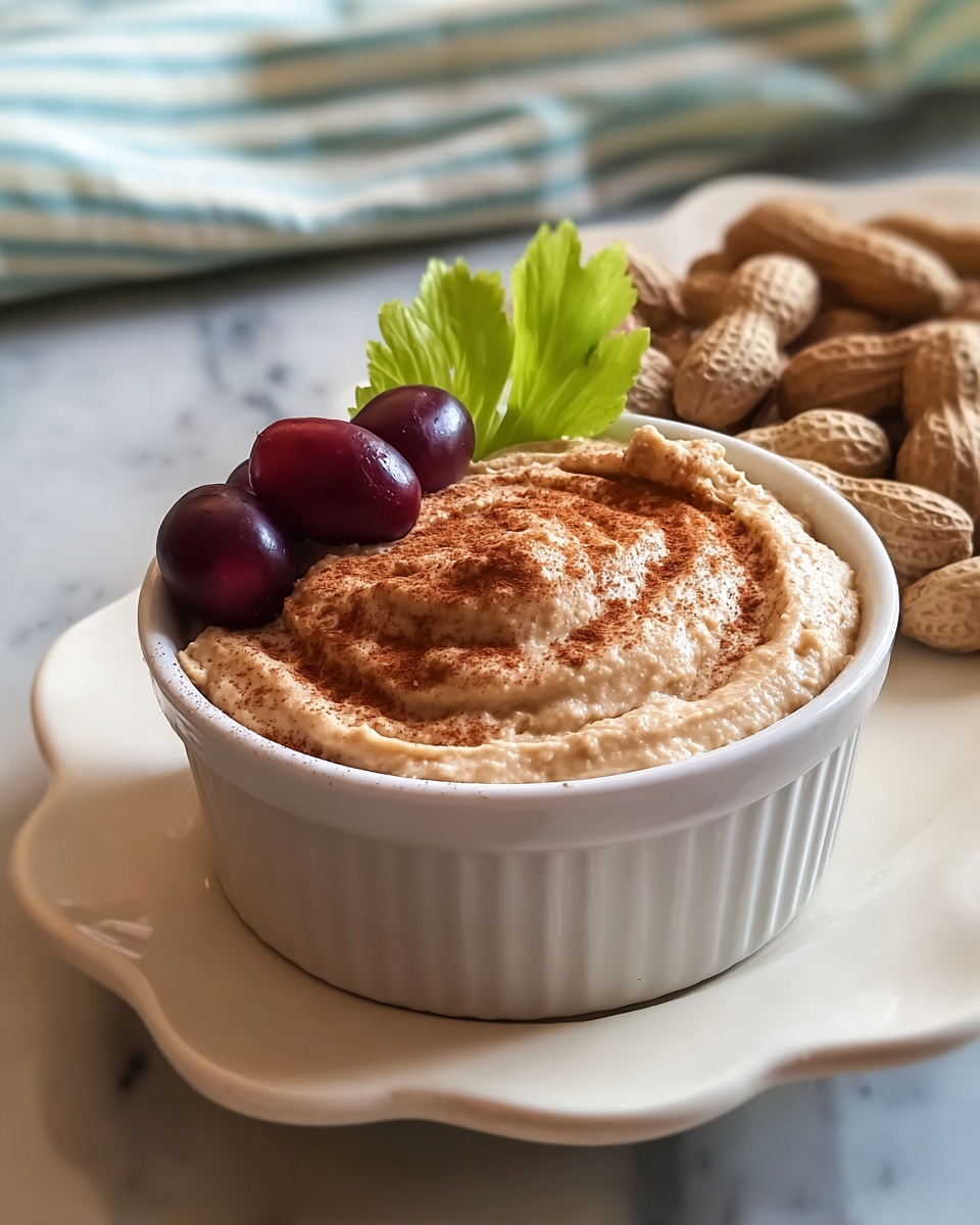 Spiced Peanut Butter Yogurt Dip Recipe - Recipe Image