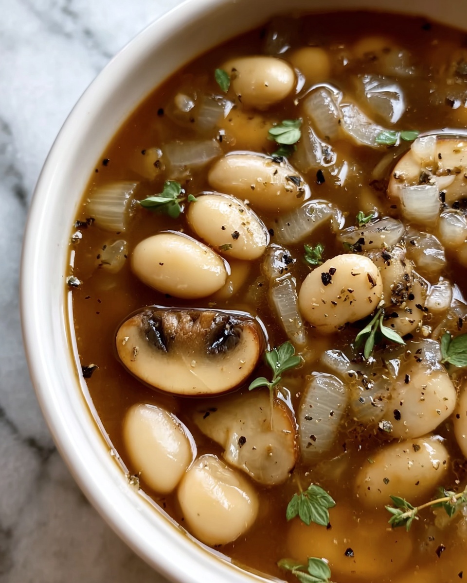 Earthy Mushroom and White Bean Stew Recipe - Recipe Image