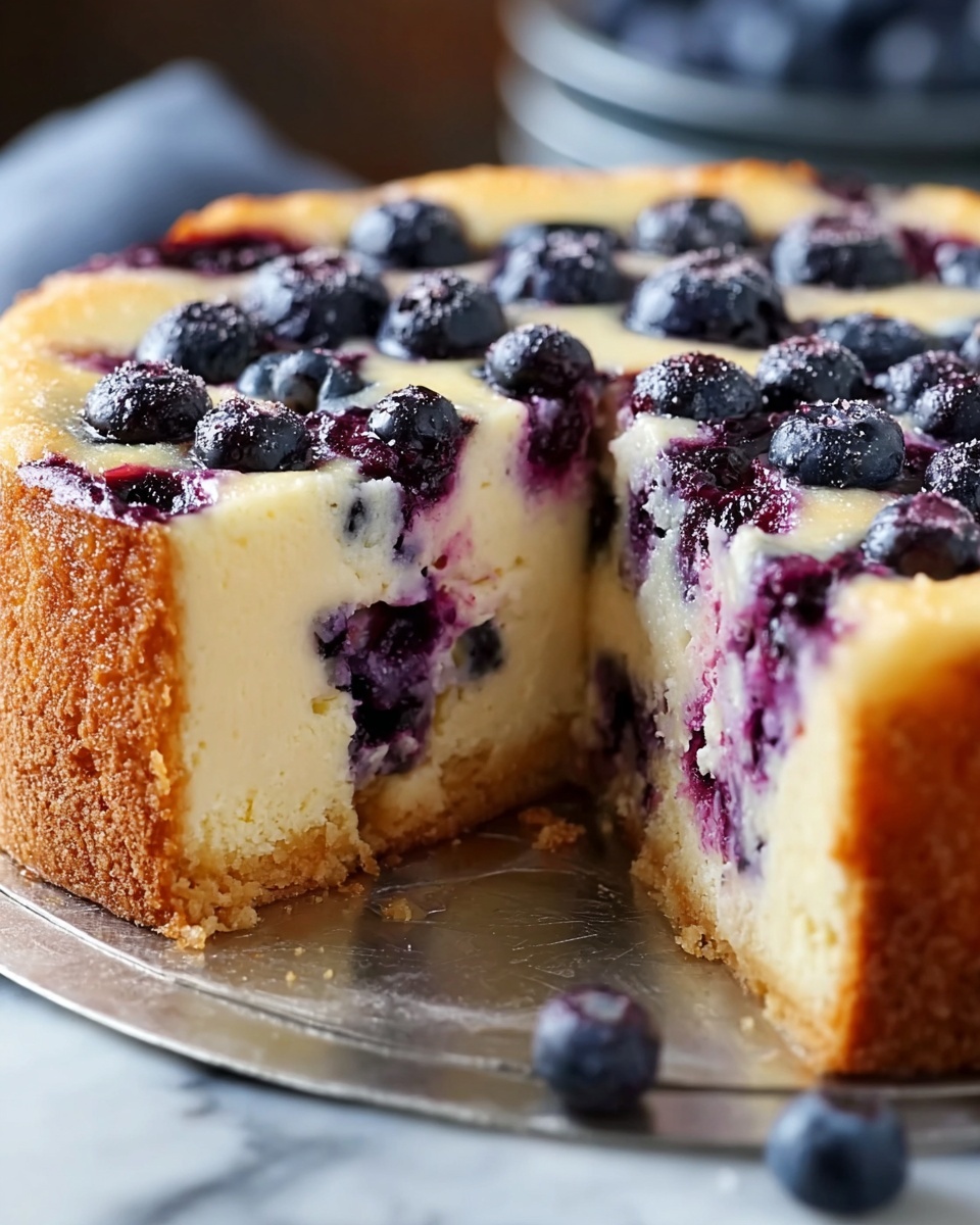 Blueberry Cream Cheese Coffee Cake Recipe - Recipe Image