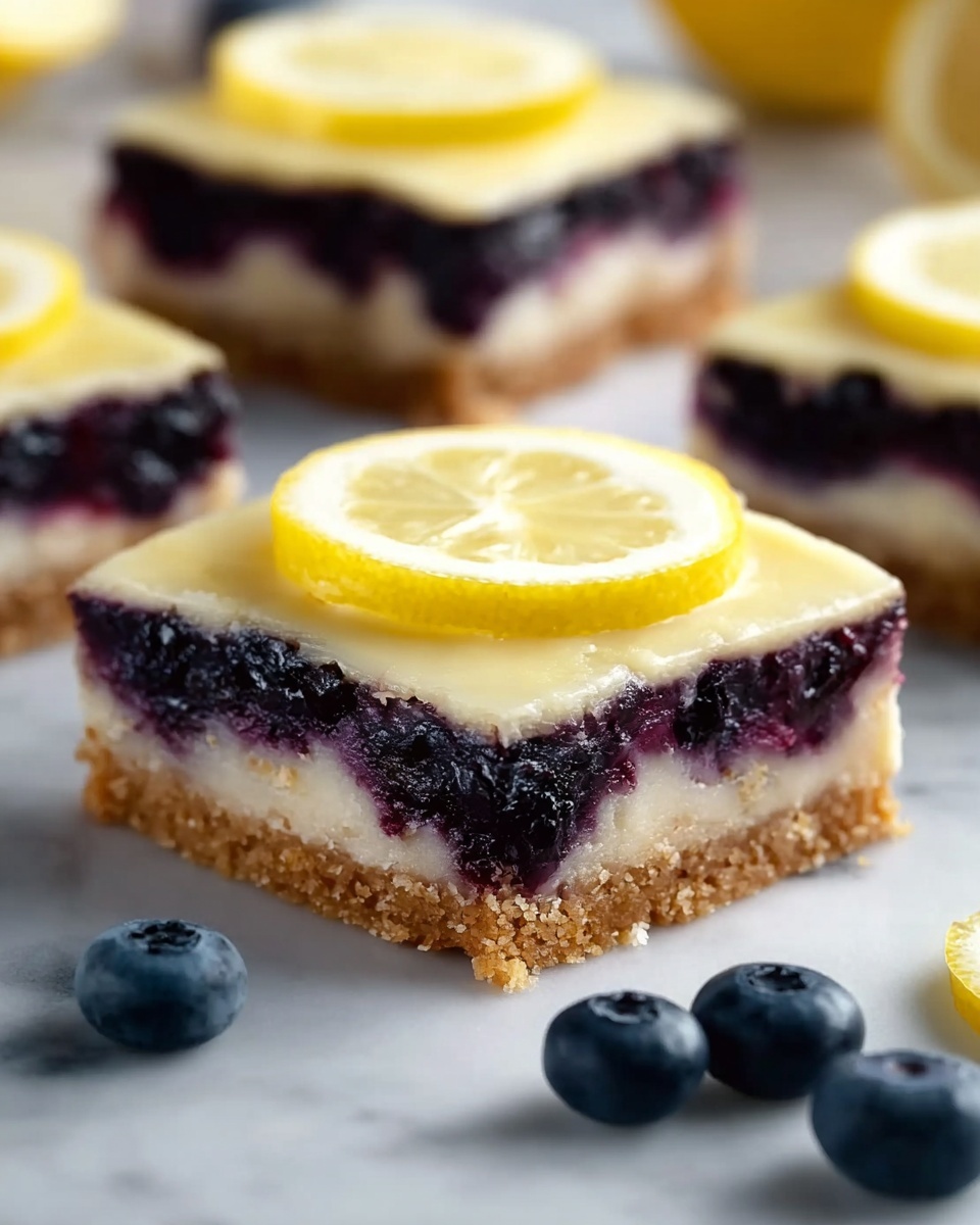 Blueberry Lemon Blondies Recipe - Recipe Image