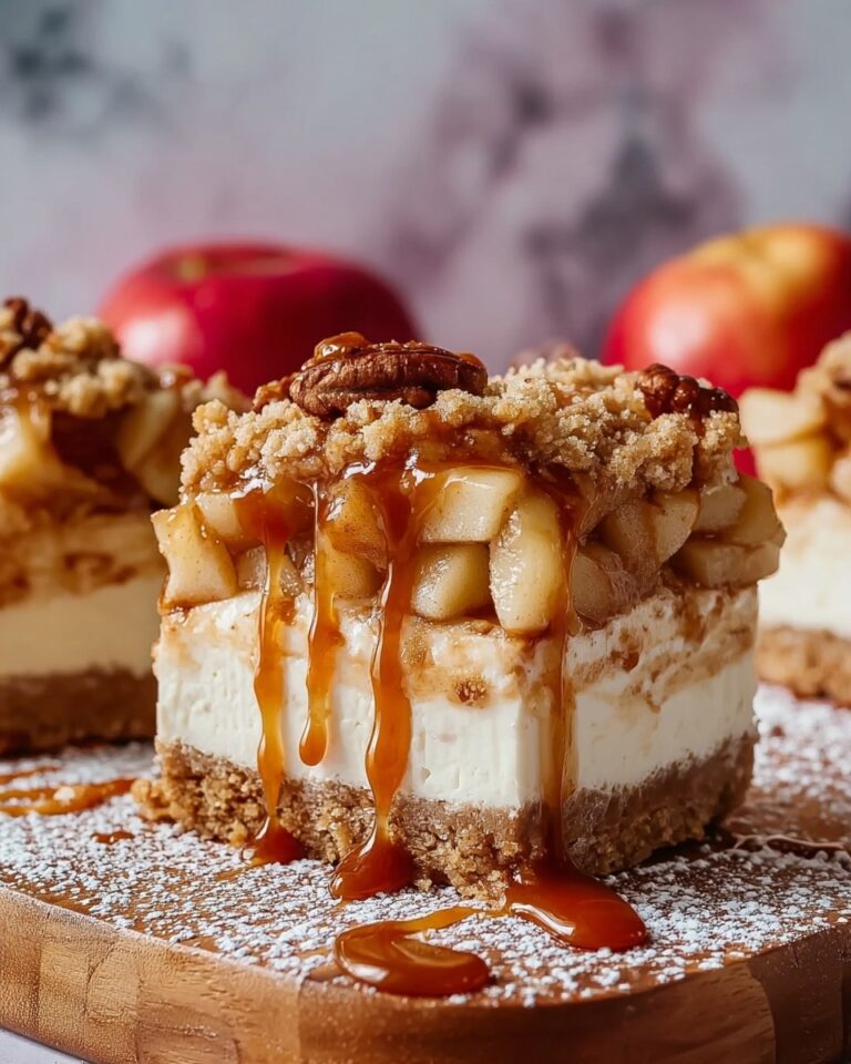 Salted Caramel Apple Pie Cheesecake Recipe