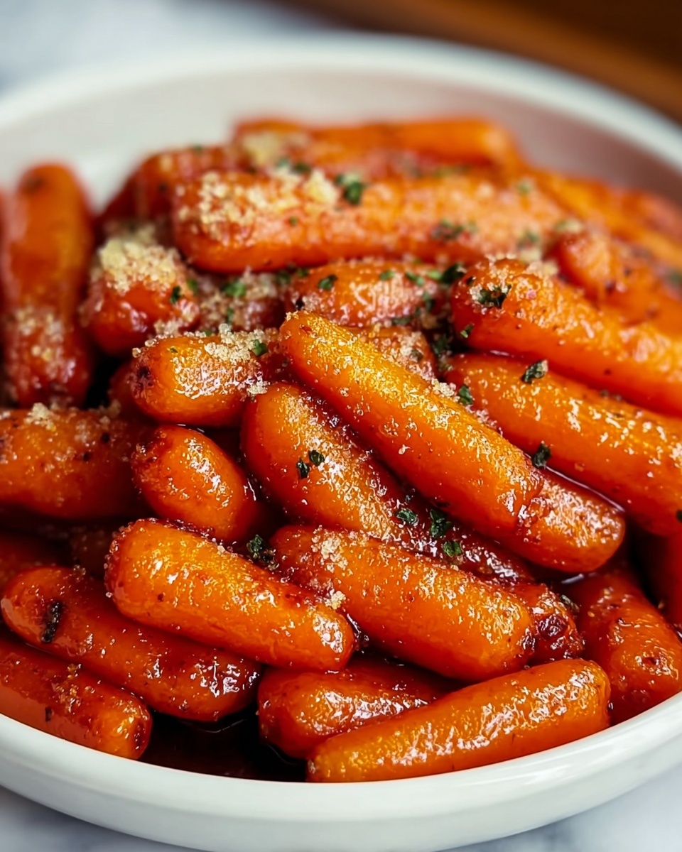 Slow Cooker Baby Carrots with Honey and Brown Sugar Recipe - Recipe Image