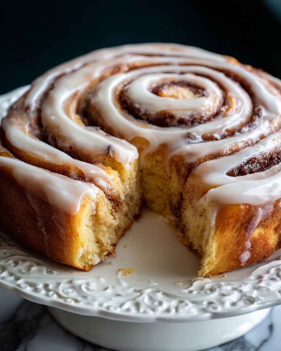 Cinnamon Roll Cake Recipe - Recipe Image