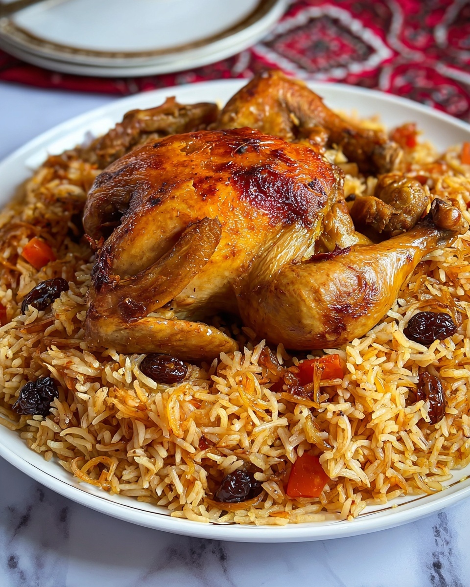 Chicken Kabsa (Arabian Chicken and Rice) Recipe - Recipe Image