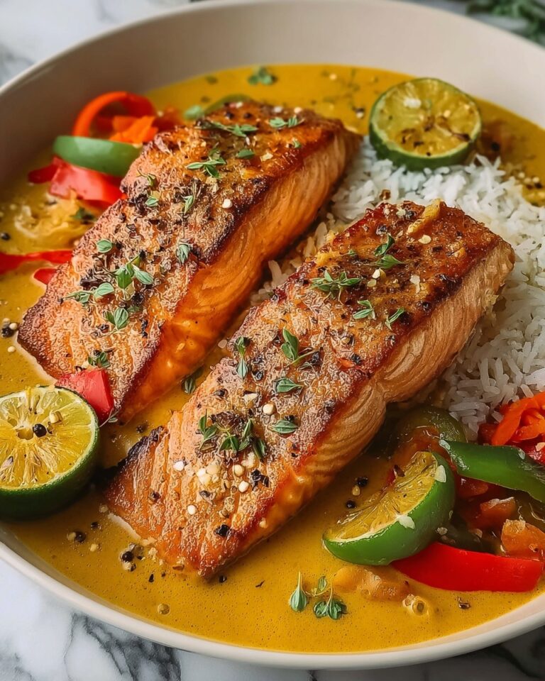 Caribbean Coconut Curry Salmon Recipe