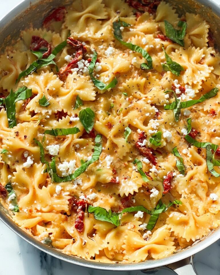 Baked Feta Pasta with Cherry Tomatoes, Spinach, and Fresh Herbs Recipe