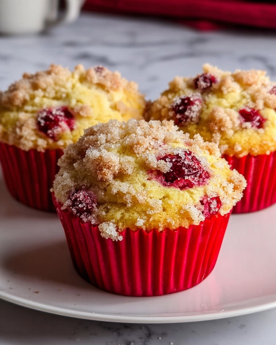 Cherry Cobbler Muffins Recipe - Recipe Image