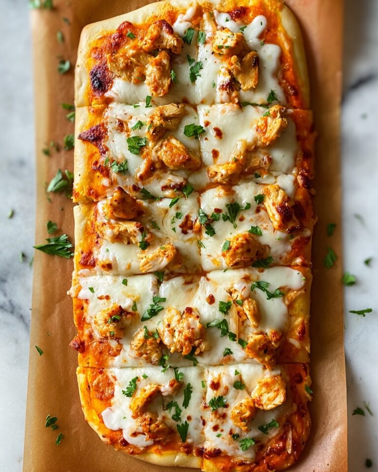 Buffalo Chicken Flatbread Recipe