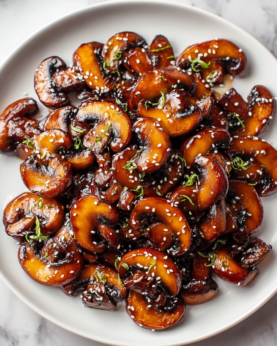 Gochujang Mushrooms Recipe - Recipe Image