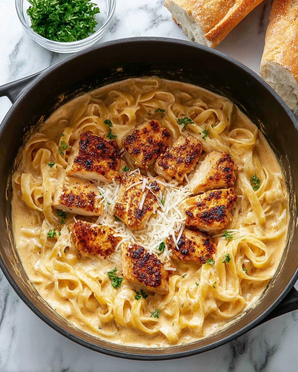 Creamy Cajun Chicken Pasta Recipe - Recipe Image