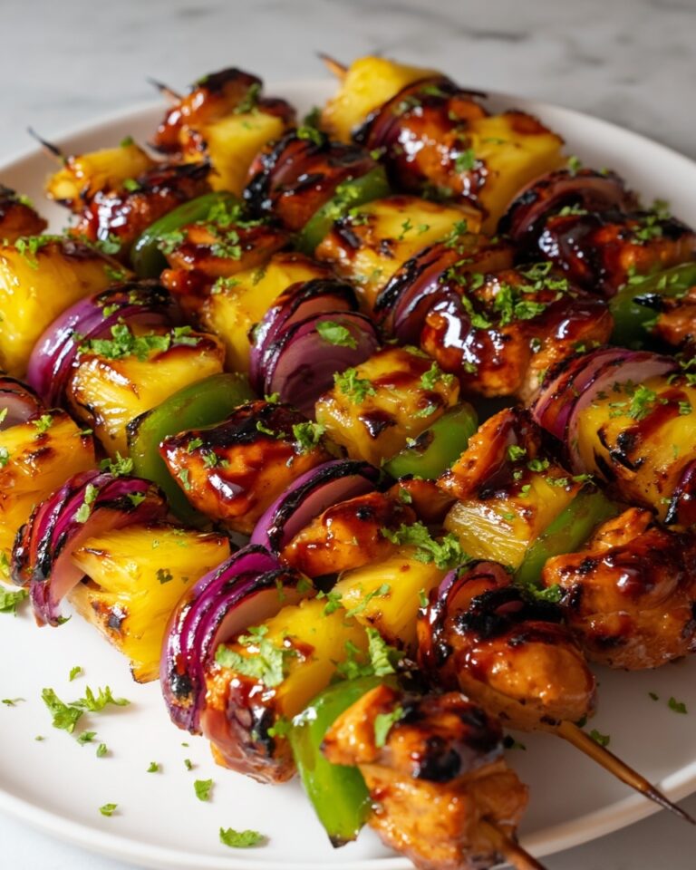 Quick and Tasty Hawaiian Chicken Kebabs Recipe