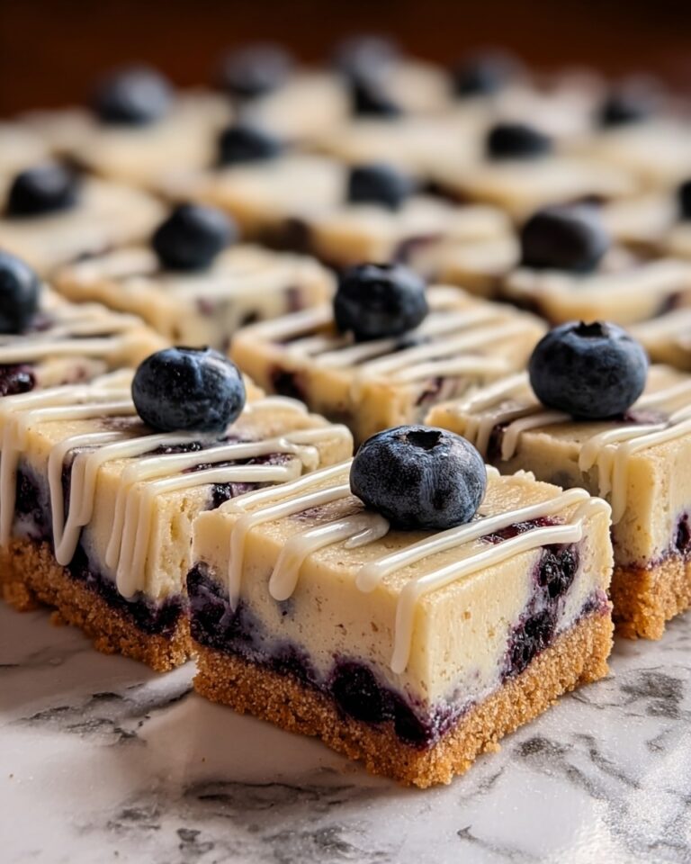 Lemon Blueberry Shortbread Bars Recipe