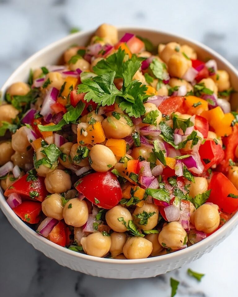 High-Protein Chickpea Salad Recipe