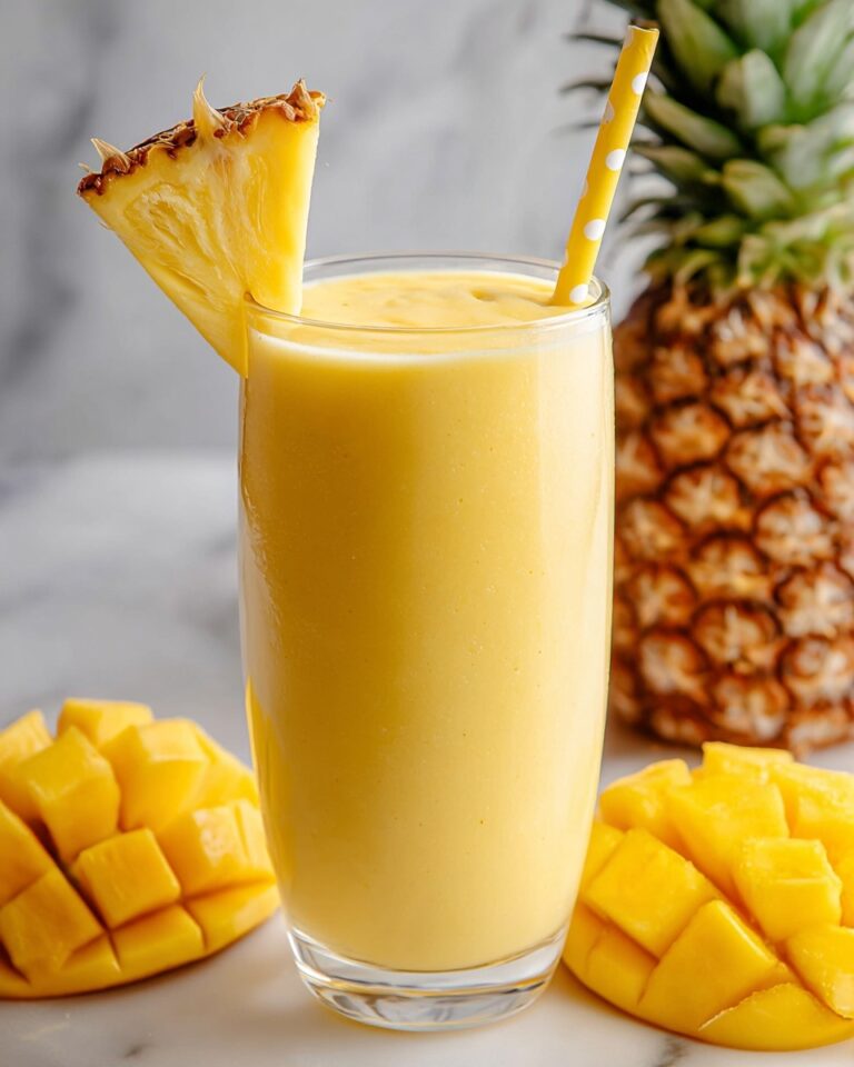 Mango Pineapple Smoothie Bowl Recipe