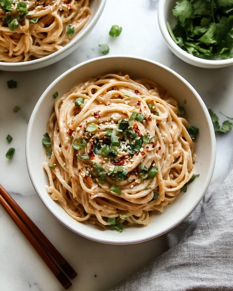 Easy Peanut Butter Ramen Noodles Recipe