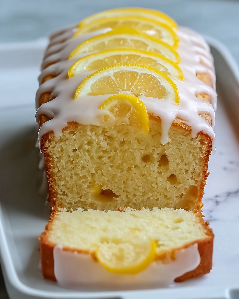 Lemon Pound Cake Recipe - Recipe Image