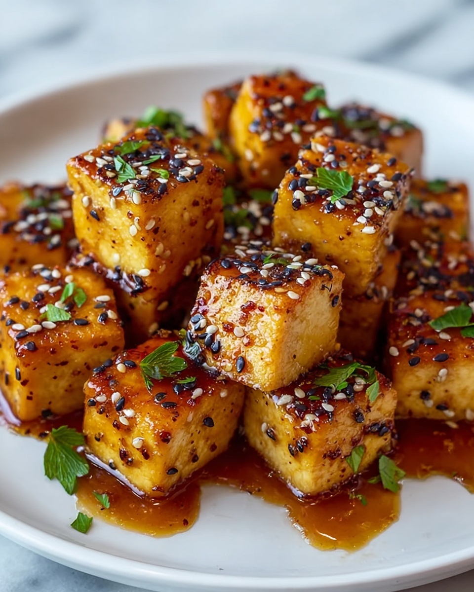 Baked Lemon Pepper Tofu Recipe - Recipe Image