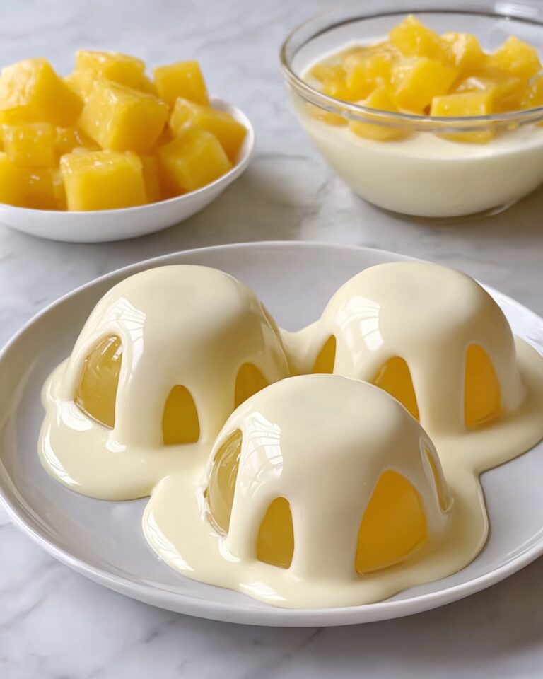Easy Simple Mango Pudding Recipe