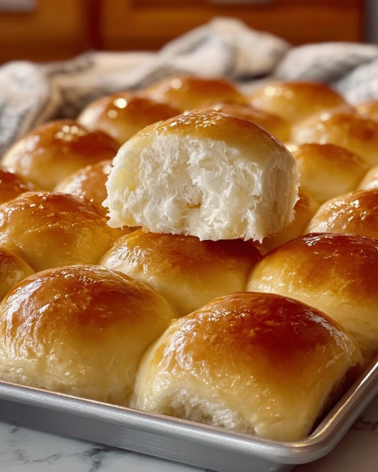 Soft and Buttery Homemade Rolls Recipe