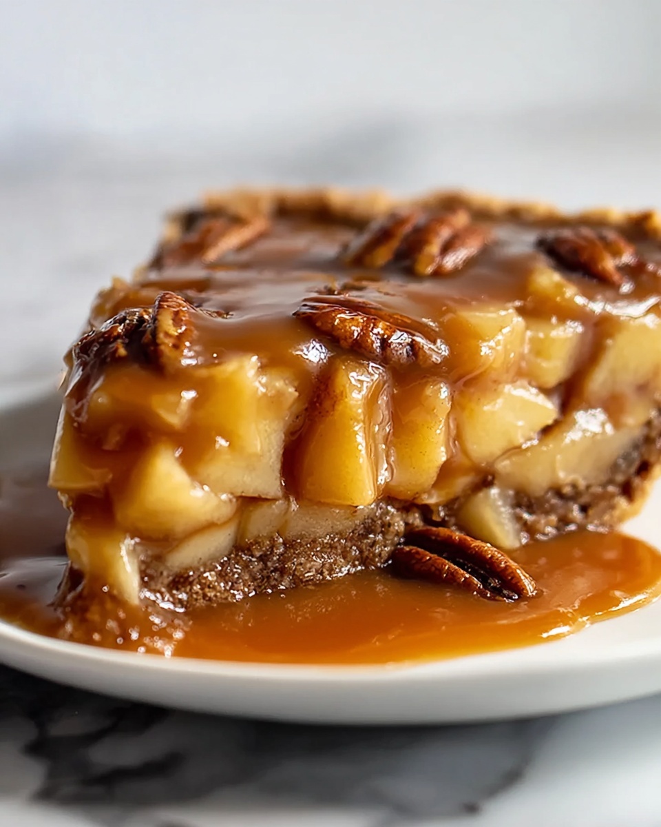 Swedish Apple Cake with Caramel Recipe - Recipe Image