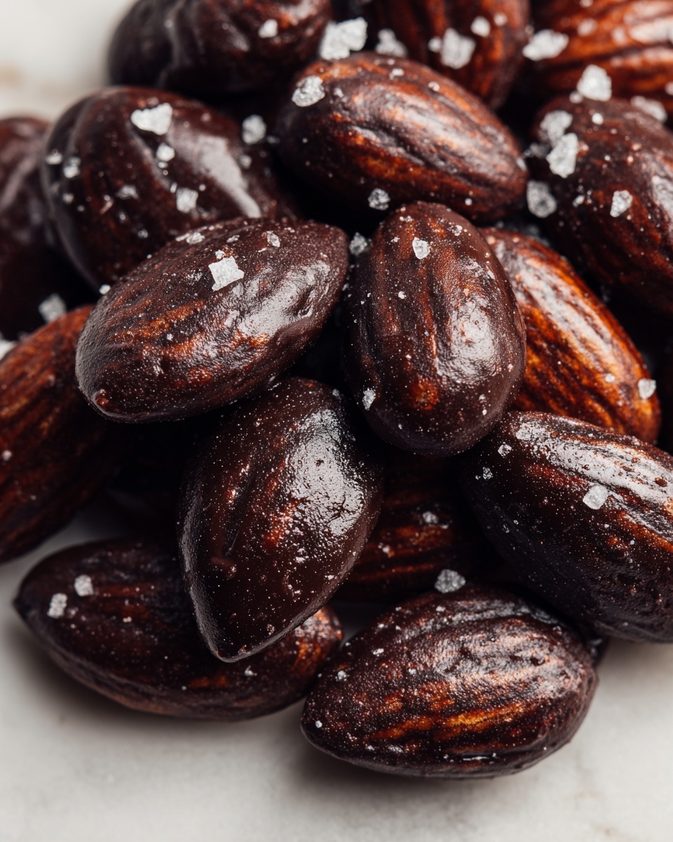Dark Chocolate Sea Salt Almonds Delight Recipe - Recipe Image