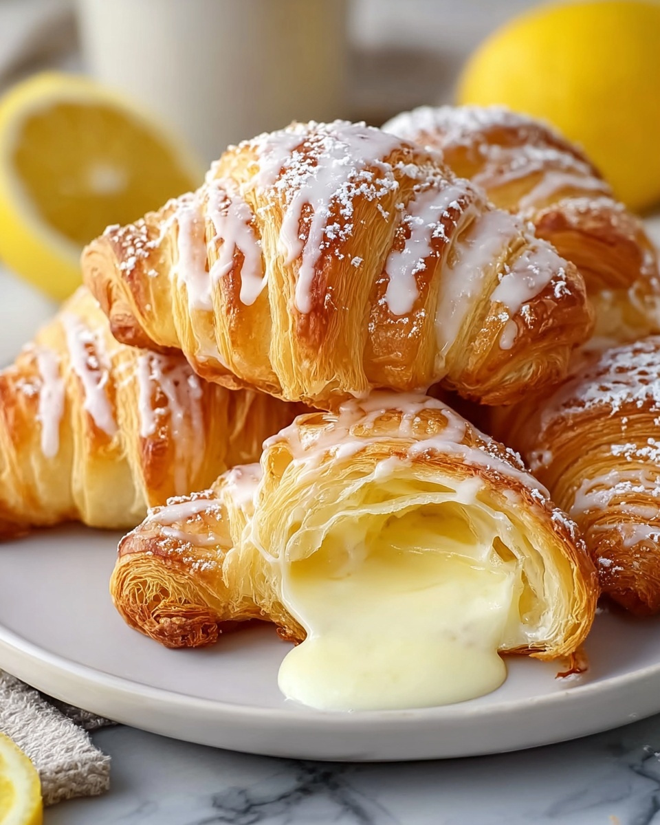 Lemon Cheesecake Crescent Rolls Recipe - Recipe Image